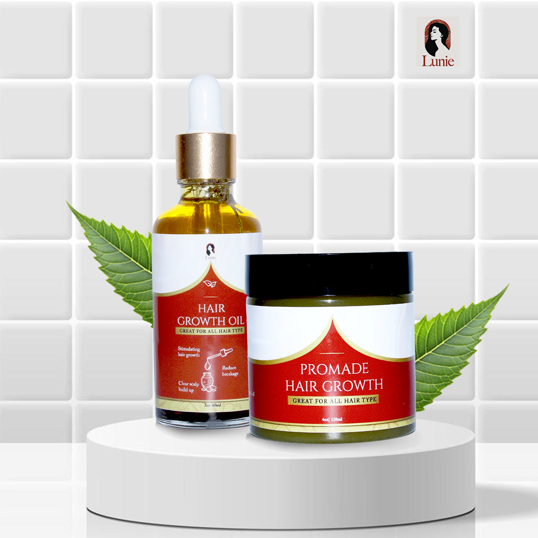 Small Hair Growth Oil & Pomade Set